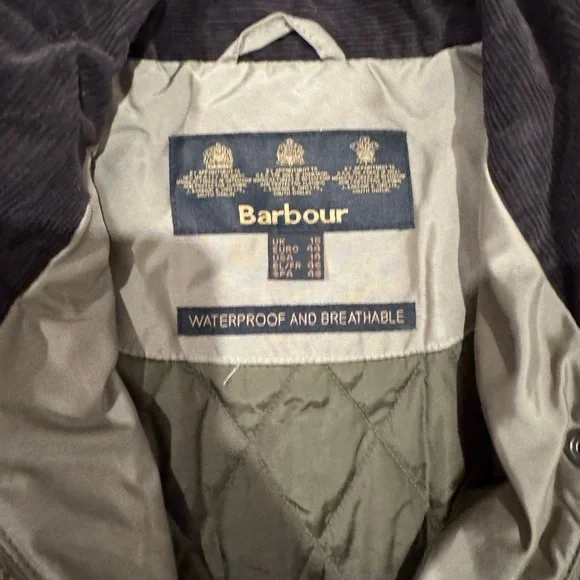 Barbour Beige Military Field Jacket - Picture 4 of 7